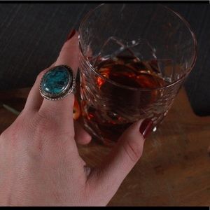 Handmade Authentic Silver + Turquoise Ring